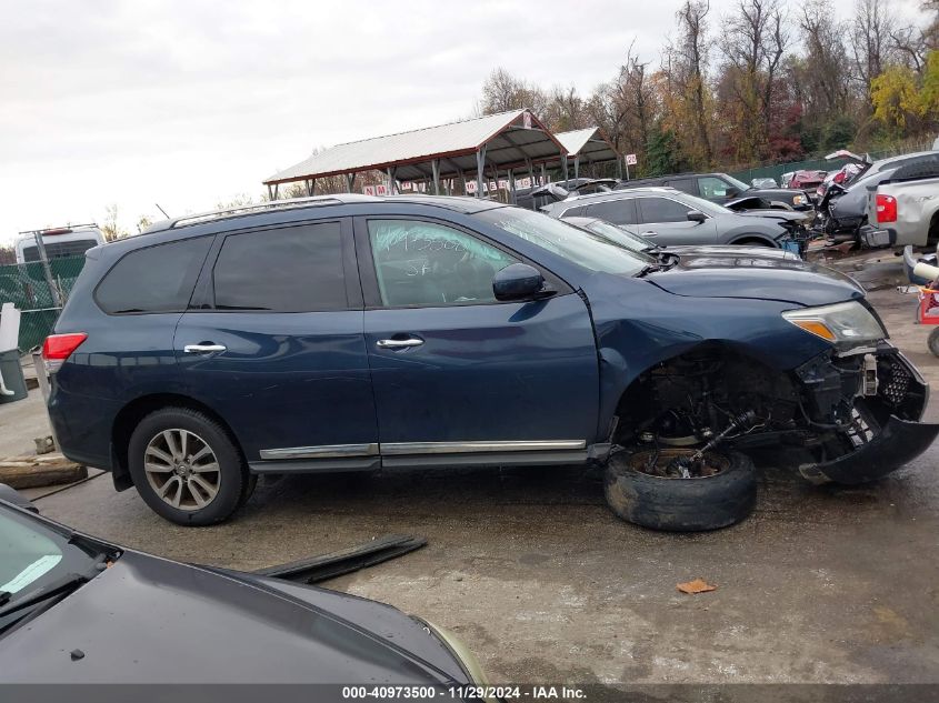 2015 Nissan Pathfinder S/Sv/Sl/Platinum VIN: 5N1AR2MMXFC723666 Lot: 40973500