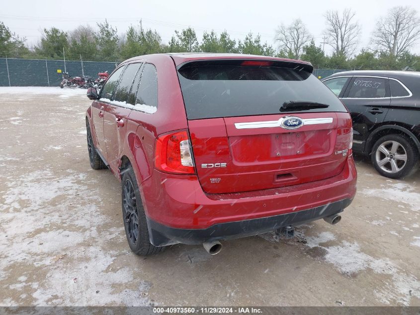 VIN 2FMDK4KC6EBB53784 2014 Ford Edge, Limited no.3