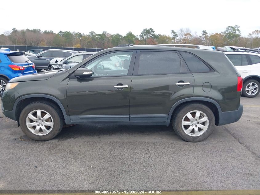 2012 Kia Sorento Lx V6 VIN: 5XYKT4A25CG242420 Lot: 40973572