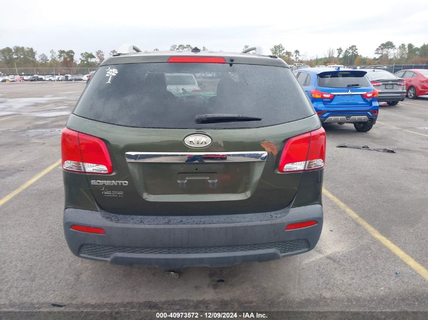 2012 Kia Sorento Lx V6 VIN: 5XYKT4A25CG242420 Lot: 40973572