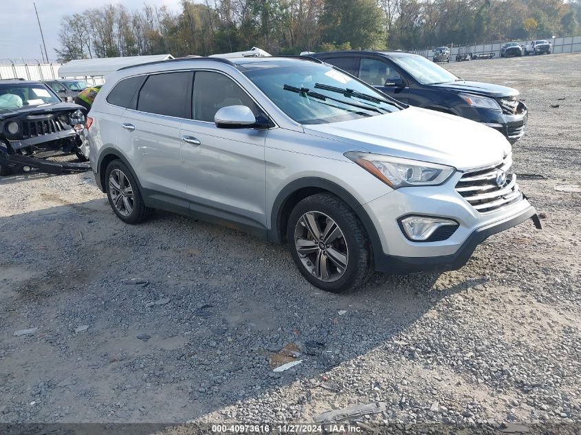 VIN KM8SR4HFXDU002685 2013 Hyundai Santa Fe, Limited no.1