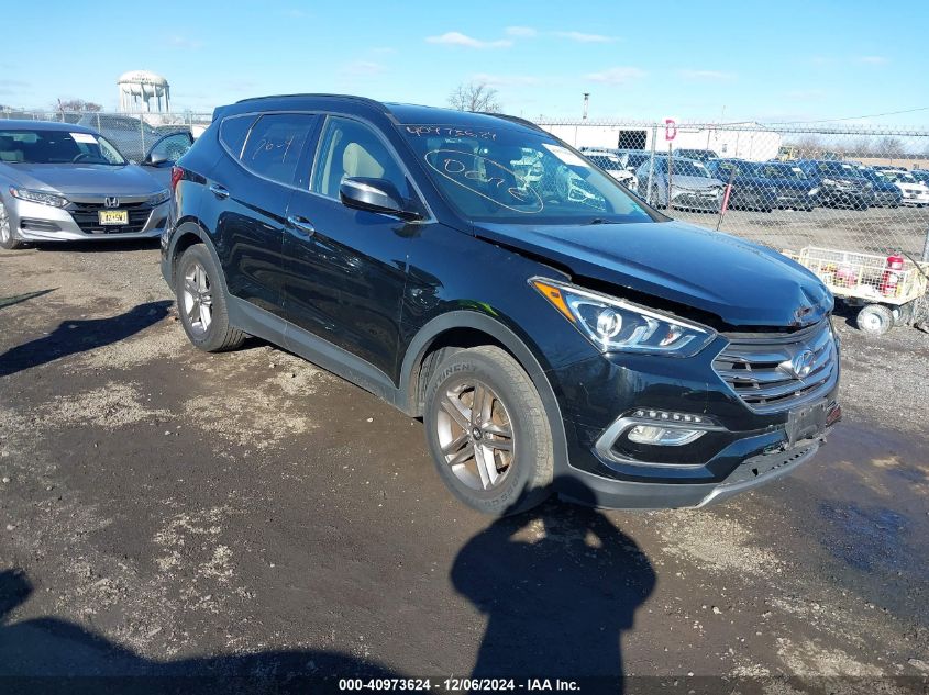 VIN 5NMZUDLBXJH080697 2018 HYUNDAI SANTA FE SPORT no.1