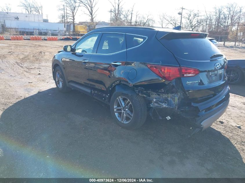 VIN 5NMZUDLBXJH080697 2018 HYUNDAI SANTA FE SPORT 2.4L