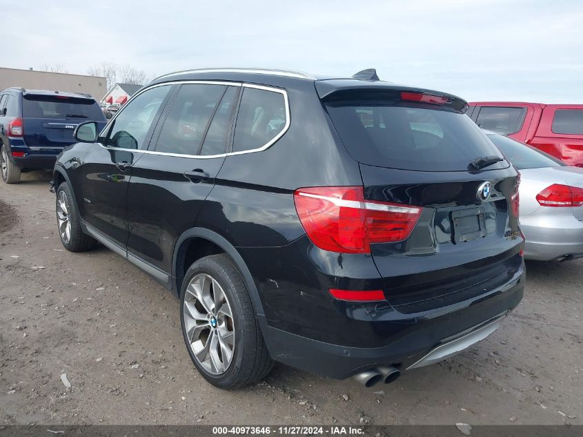 VIN 5UXWX7C54H0S19365 2017 BMW X3, Xdrive35I no.3