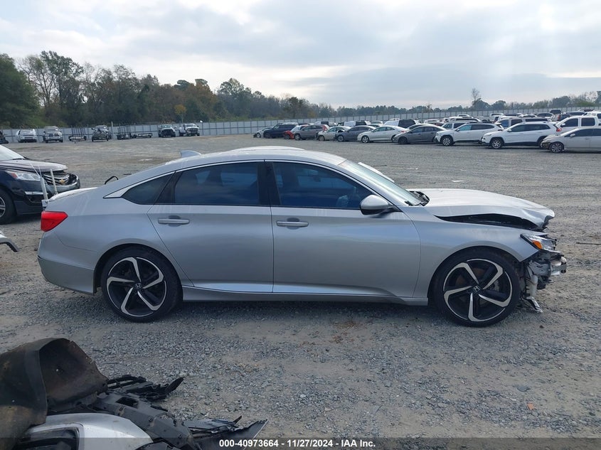 2018 HONDA ACCORD VIN: 1HGCV1F36JA209973