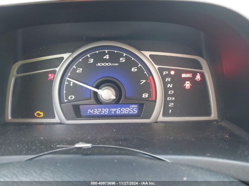 2009 Honda Civic Exl VIN: 2HGFG12979H509584 Lot: 40973696