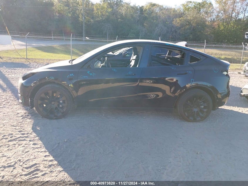 VIN 5YJYGDEEXMF304552 2021 TESLA MODEL Y LONG RANGE DUAL MOTOR ALL-WHEEL DRIVE