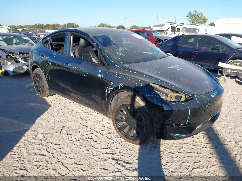 VIN 5YJYGDEEXMF304552 2021 TESLA MODEL Y LONG RANGE DUAL MOTOR ALL-WHEEL DRIVE