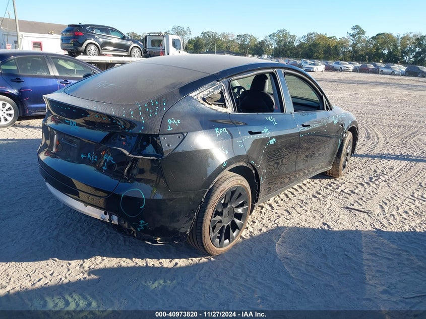 VIN 5YJYGDEEXMF304552 2021 TESLA MODEL Y LONG RANGE DUAL MOTOR ALL-WHEEL DRIVE