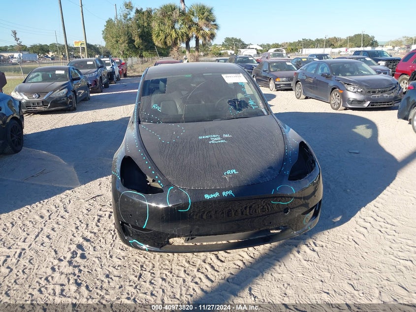 VIN 5YJYGDEEXMF304552 2021 TESLA MODEL Y LONG RANGE DUAL MOTOR ALL-WHEEL DRIVE
