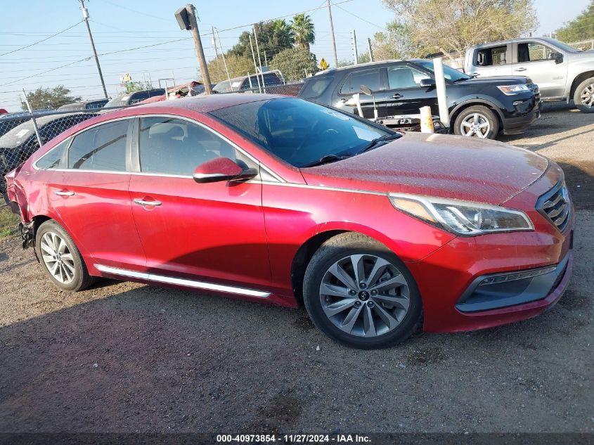 VIN 5NPE34AF2GH289211 2016 HYUNDAI SONATA no.14