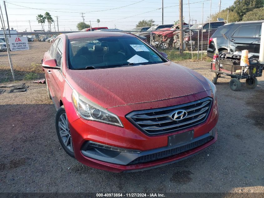 VIN 5NPE34AF2GH289211 2016 HYUNDAI SONATA no.1