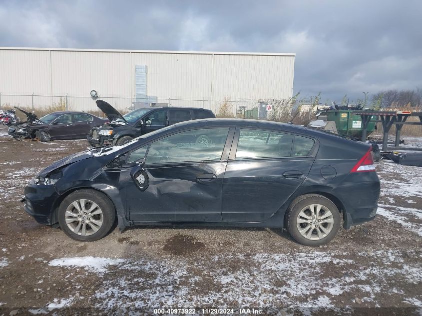 2013 Honda Insight Ex VIN: JHMZE2H72DS002573 Lot: 40973922