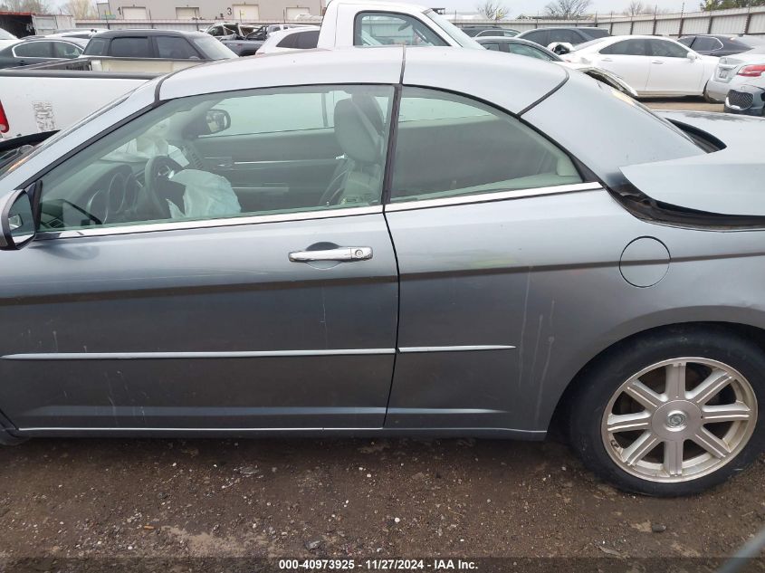 2008 Chrysler Sebring Limited VIN: 1C3LC65M48N104948 Lot: 40973925