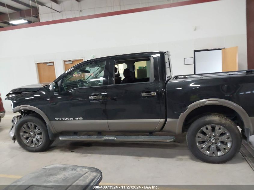 2019 Nissan Titan Platinum Reserve VIN: 1N6AA1E50KN500660 Lot: 40973924