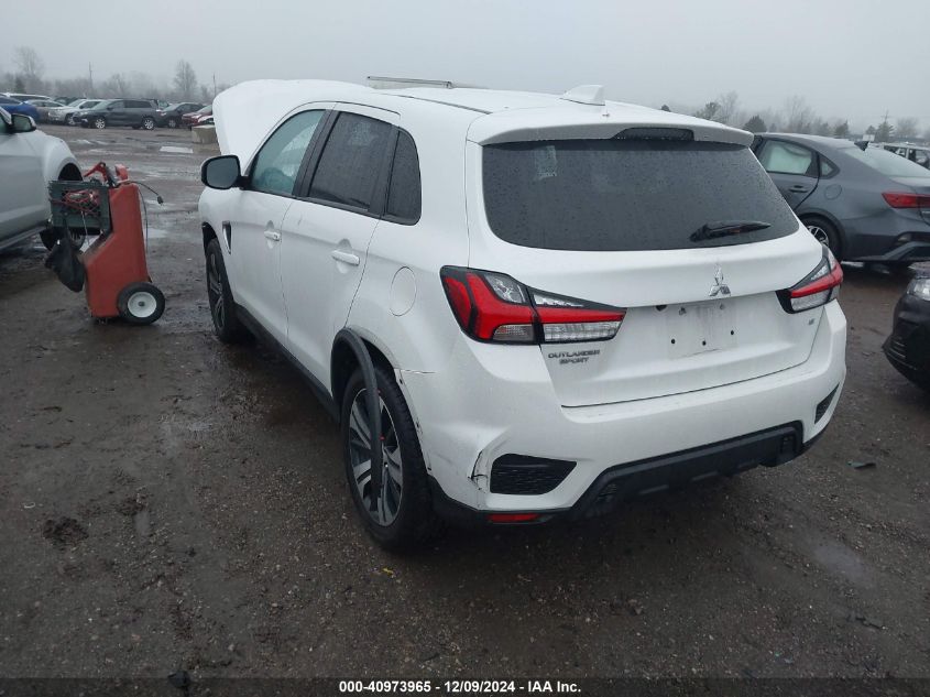 2021 Mitsubishi Outlander Sport Es/Le/Be/Se VIN: JA4ARUAU4MU026581 Lot: 40973965