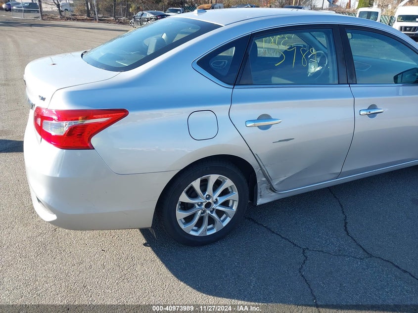 2017 Nissan Sentra Sv VIN: 3N1AB7AP7HY301887 Lot: 40973989