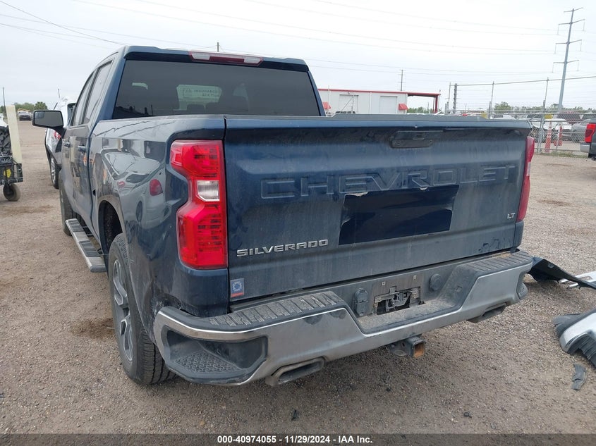 2021 CHEVROLET SILVERADO 1500 VIN: 3GCUYDED0MG452190