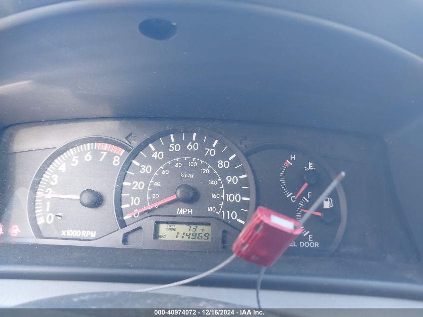 2004 Toyota Corolla Ce VIN: 1NXBR32E24Z195960 Lot: 40974072