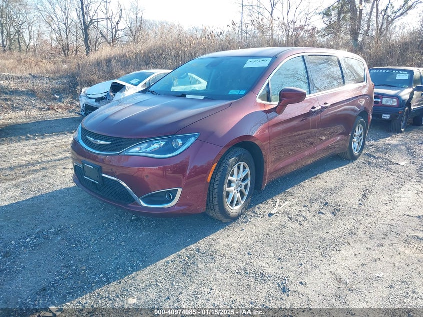 Vin: 2c4rc1fg4lr124274, lot: 41463901, chrysler pacifica touring 20202