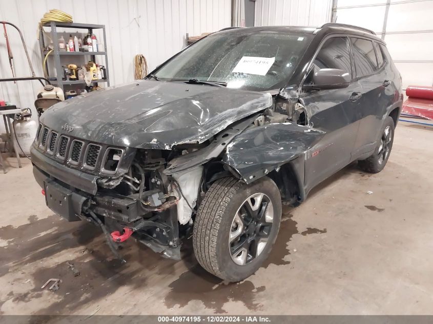 2018 Jeep Compass Trailhawk 4X4 VIN: 3C4NJDDB8JT207116 Lot: 40974195