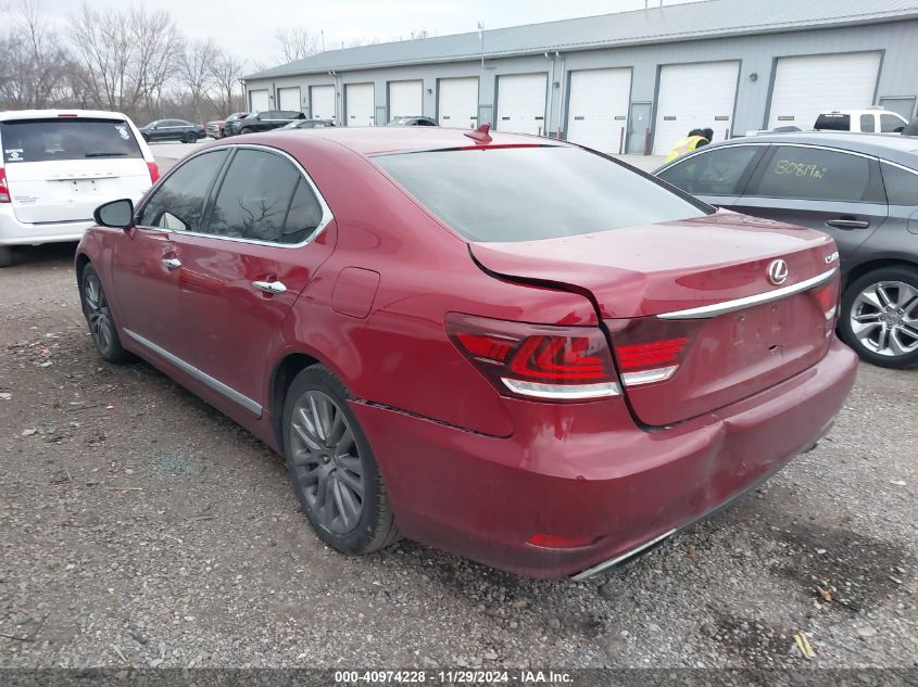 VIN JTHCL1EF0D5016228 2013 LEXUS LS 460 no.3