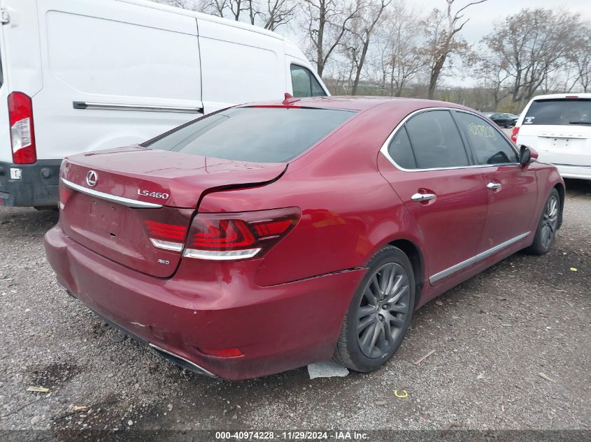 VIN JTHCL1EF0D5016228 2013 LEXUS LS 460 no.4