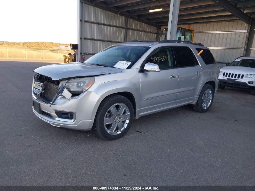 VIN 1GKKVTKD1EJ363148 2014 GMC Acadia, Denali no.2