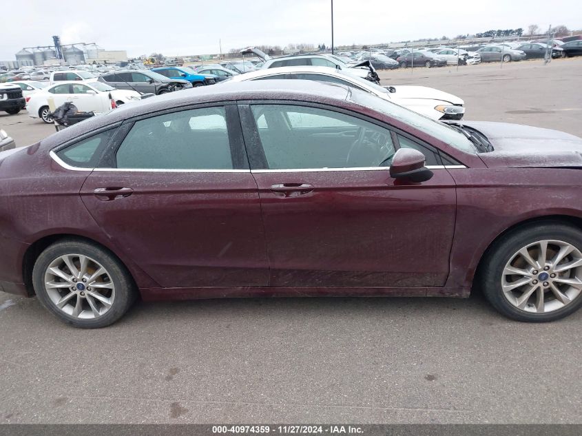 VIN 3FA6P0HD7HR156468 2017 Ford Fusion, SE no.13