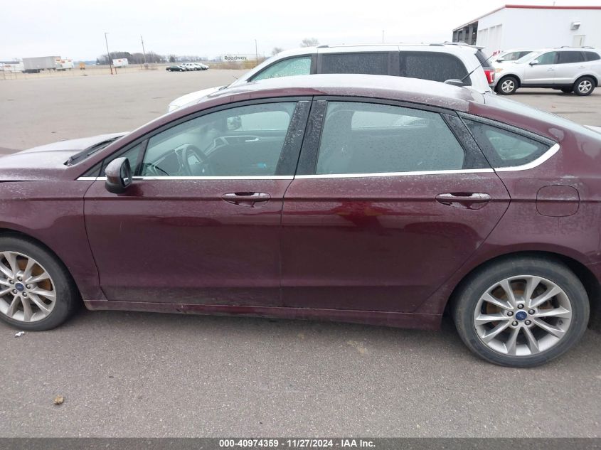 VIN 3FA6P0HD7HR156468 2017 Ford Fusion, SE no.14