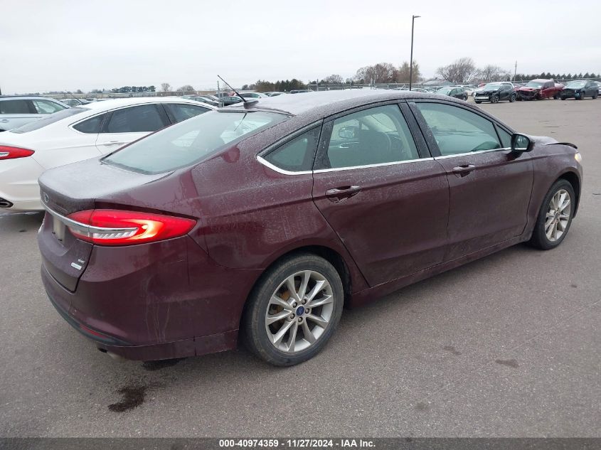 VIN 3FA6P0HD7HR156468 2017 Ford Fusion, SE no.4