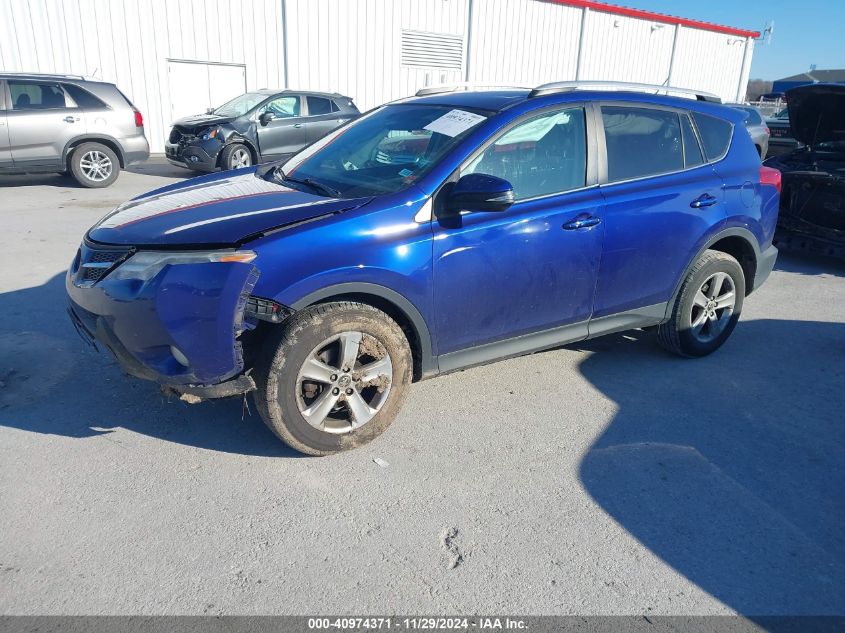 VIN 2T3RFREV6FW312049 2015 Toyota RAV4, Xle no.2