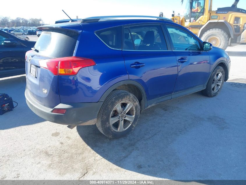 VIN 2T3RFREV6FW312049 2015 Toyota RAV4, Xle no.4