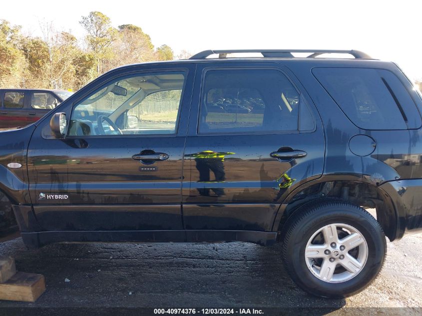 2006 Mercury Mariner Hybrid VIN: 4M2CU98H26KJ13388 Lot: 40974376