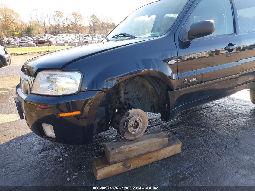 2006 Mercury Mariner Hybrid VIN: 4M2CU98H26KJ13388 Lot: 40974376