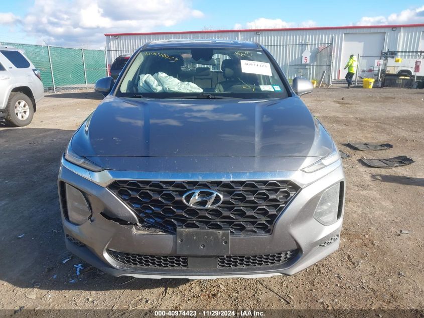 2019 Hyundai Santa Fe Se VIN: 5NMS2CADXKH116668 Lot: 40974423