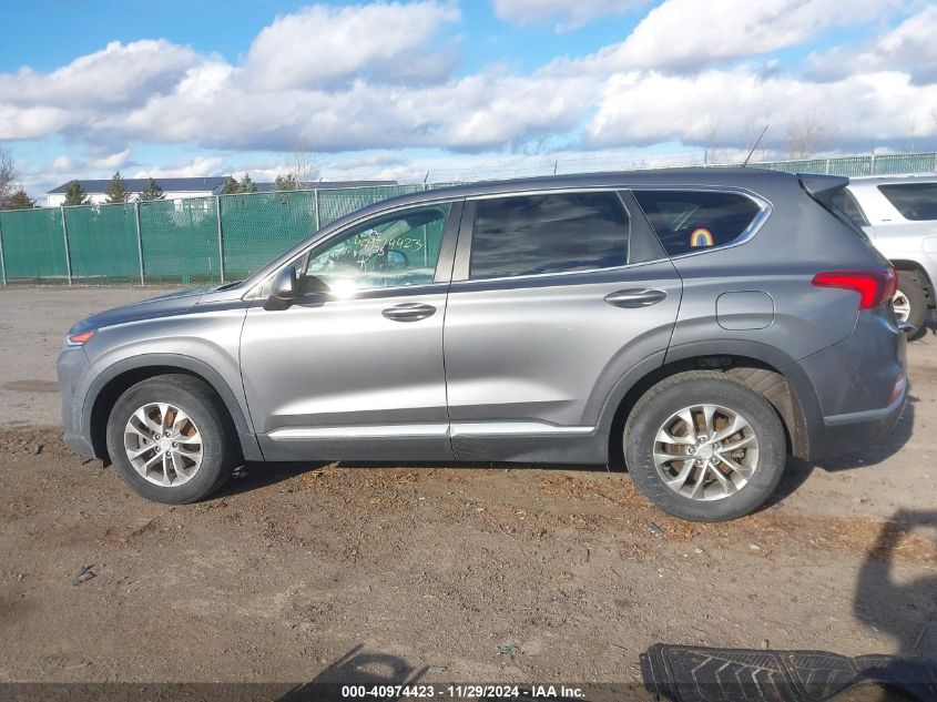 2019 Hyundai Santa Fe Se VIN: 5NMS2CADXKH116668 Lot: 40974423