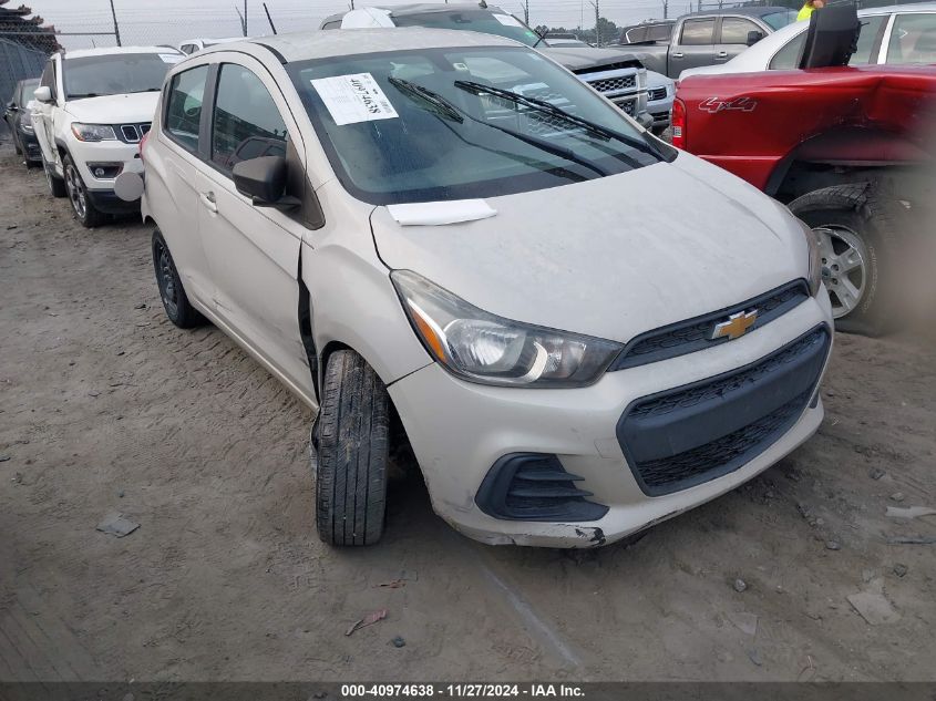 VIN KL8CB6SAXHC760486 2017 Chevrolet Spark, Ls Cvt no.1