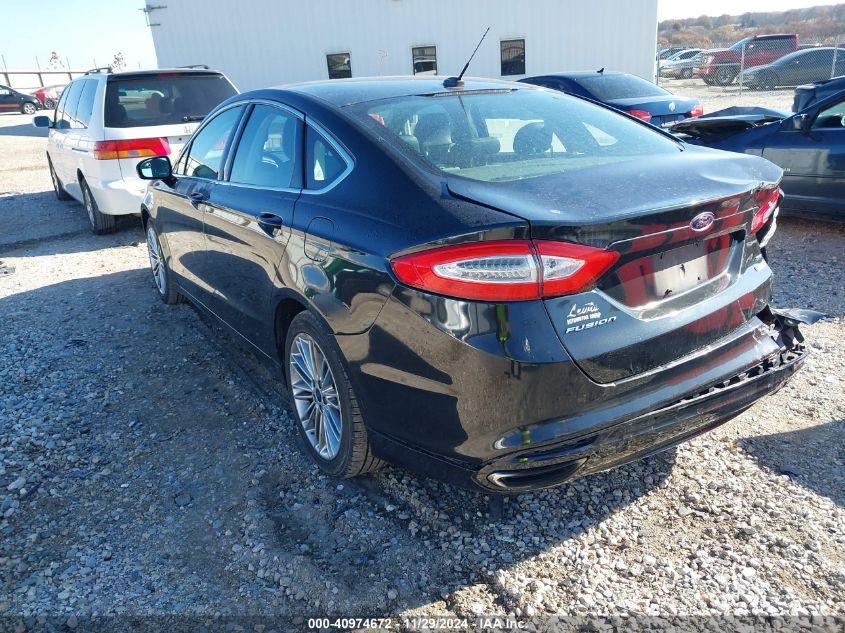 VIN 3FA6P0H90ER340464 2014 Ford Fusion, SE no.3