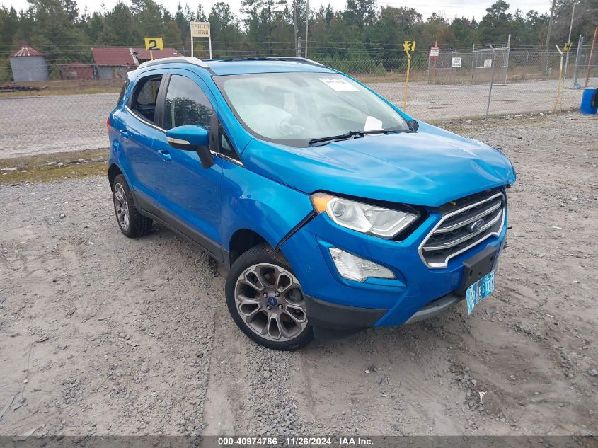 VIN MAJ6P1WL6JC161536 2018 Ford Ecosport, Titanium no.1