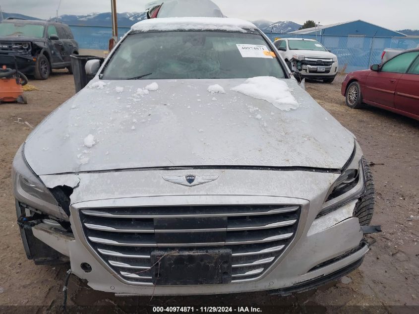 2015 Hyundai Genesis 3.8 VIN: KMHGN4JE0FU016293 Lot: 40974871