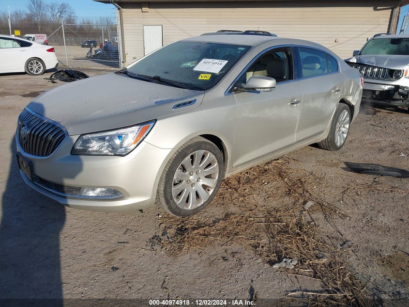 Vin: 1g4gc5g31ef286010, lot: 41464734, buick lacrosse leather group 20142