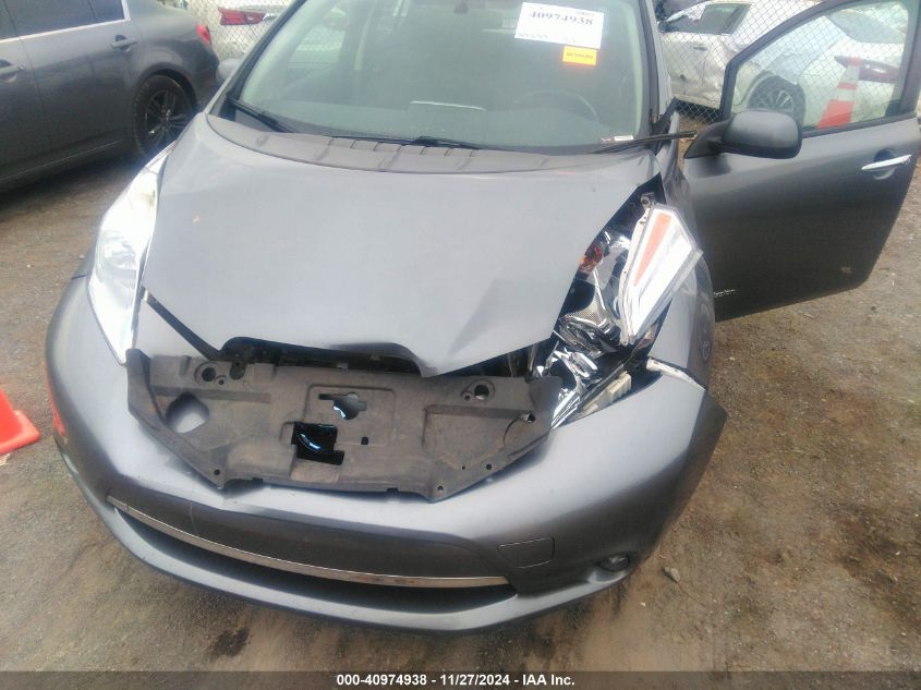 VIN 1N4AZ0CP9FC312950 2015 Nissan Leaf, S no.6