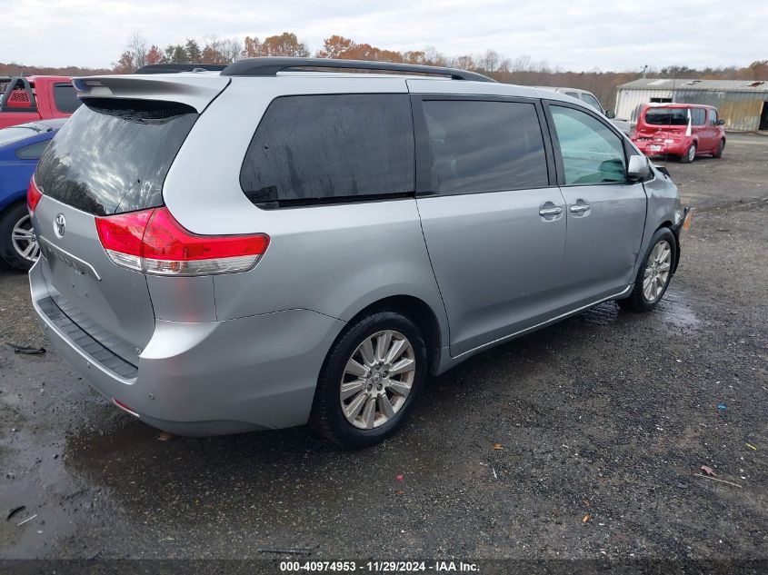 VIN 5TDDK3DC2DS055750 2013 Toyota Sienna, Xle/Limited no.4