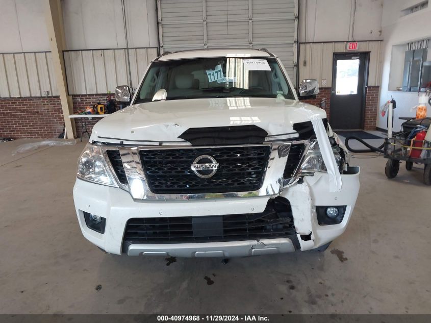 2017 Nissan Armada Platinum VIN: JN8AY2NE3H9703679 Lot: 40974968