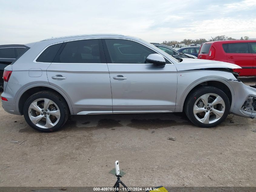 2022 Audi Q5 Premium Plus 45 Tfsi S Line Quattro S Tronic VIN: WA1EAAFY4N2103031 Lot: 40975018