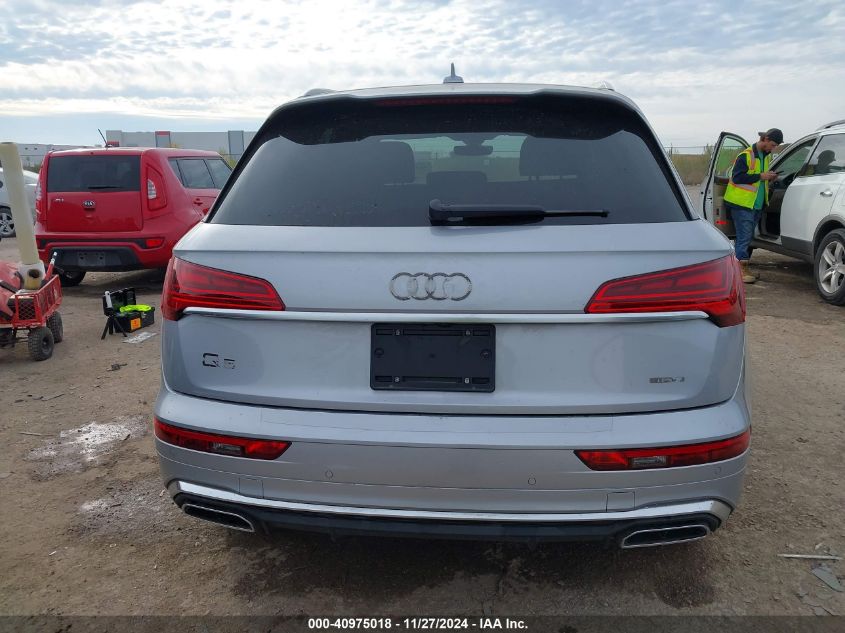 2022 Audi Q5 Premium Plus 45 Tfsi S Line Quattro S Tronic VIN: WA1EAAFY4N2103031 Lot: 40975018