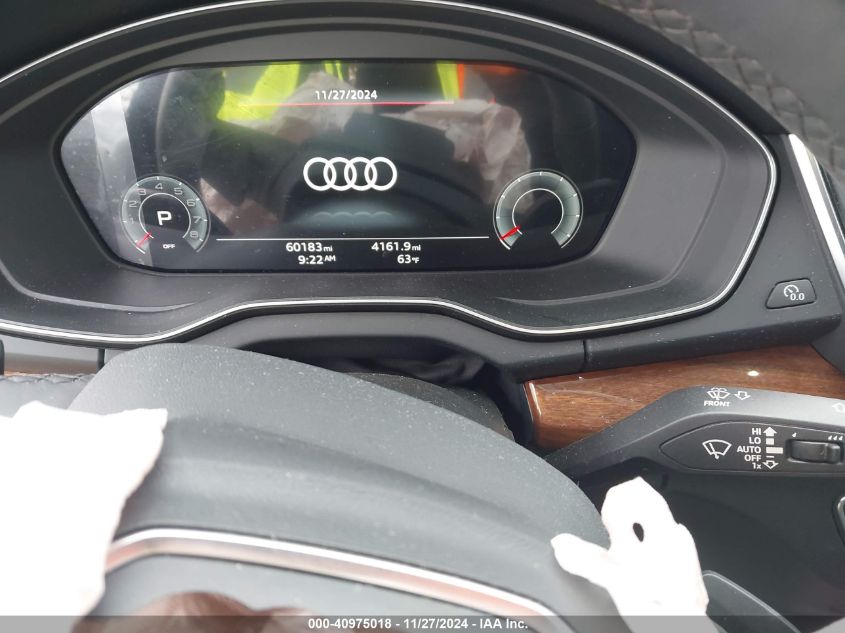 2022 Audi Q5 Premium Plus 45 Tfsi S Line Quattro S Tronic VIN: WA1EAAFY4N2103031 Lot: 40975018