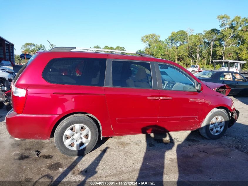 2009 Kia Sedona Lx VIN: KNDMB233996313359 Lot: 40975081