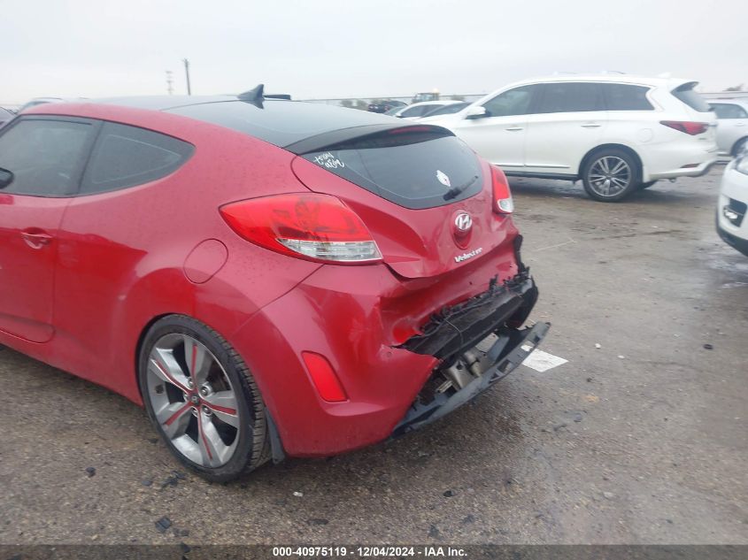 2012 Hyundai Veloster Base W/Gray VIN: KMHTC6AD4CU041474 Lot: 40975119